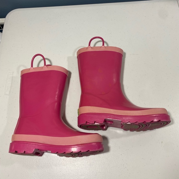 - western chief rain boots pink girls size 13/1. - Picture 2 of 7